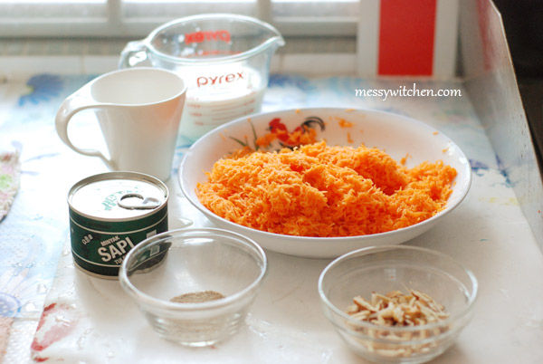 Ingredients For Carrot Halwa